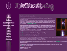 Tablet Screenshot of multiwavehealing.nl